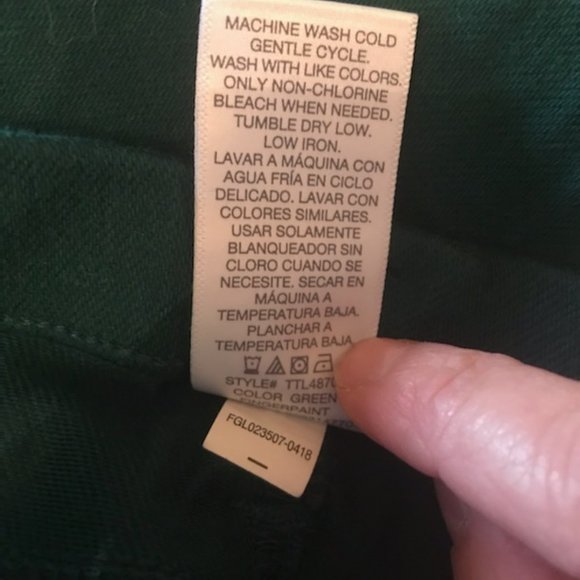 🔴EUC! Stretchy Pull On Straight Leg Pants - Picture 3 of 7